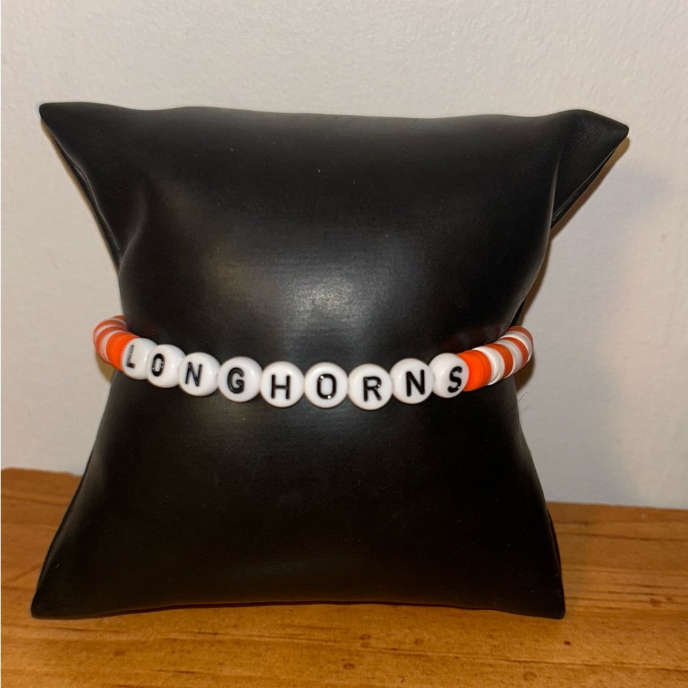 University of Texas at Austin (Longhorns) Heishi Bracelet